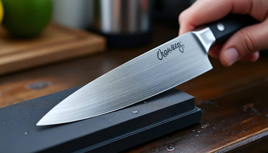 Aiguiser un couteau à la pierre : la méthode et les angles
