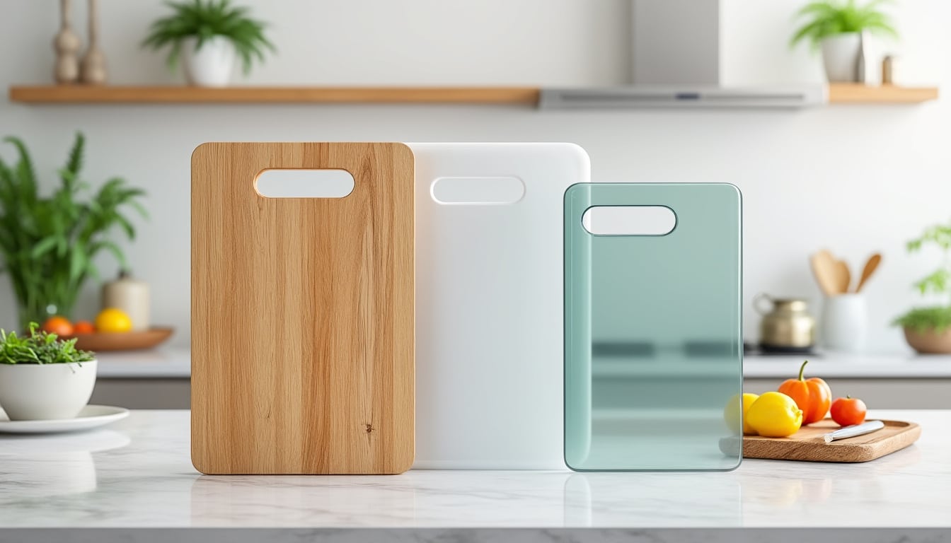 Bois, plastique ou verre : quelle planche à découper choisir
