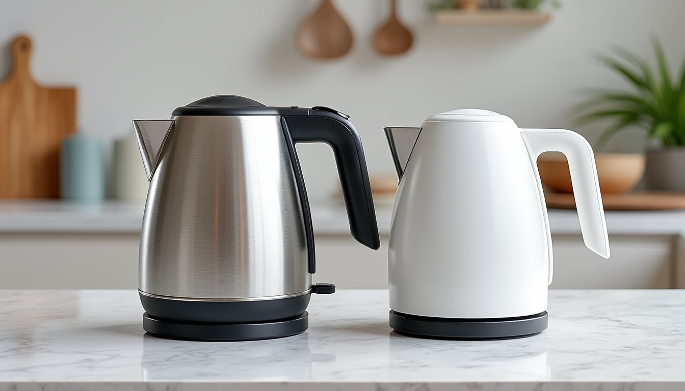 Bouilloire inox ou plastique : ce qui distingue les deux