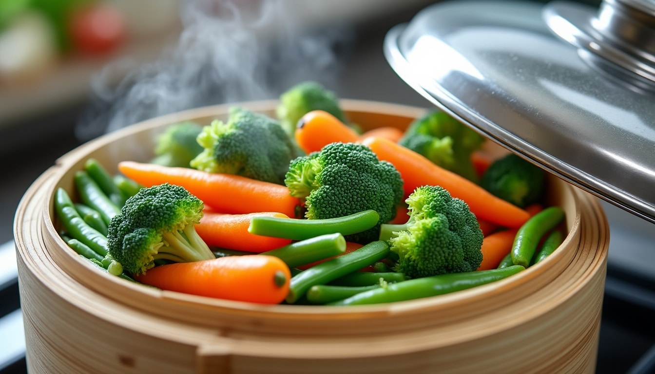 Cuisson vapeur : les matériaux à privilégier au contact des aliments