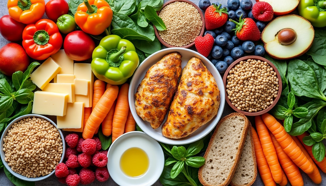 Une planche par famille d&rsquo;aliments : ce que recommande l&rsquo;hygiène alimentaire