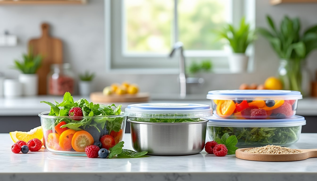 Boîtes de conservation : verre, inox ou plastique