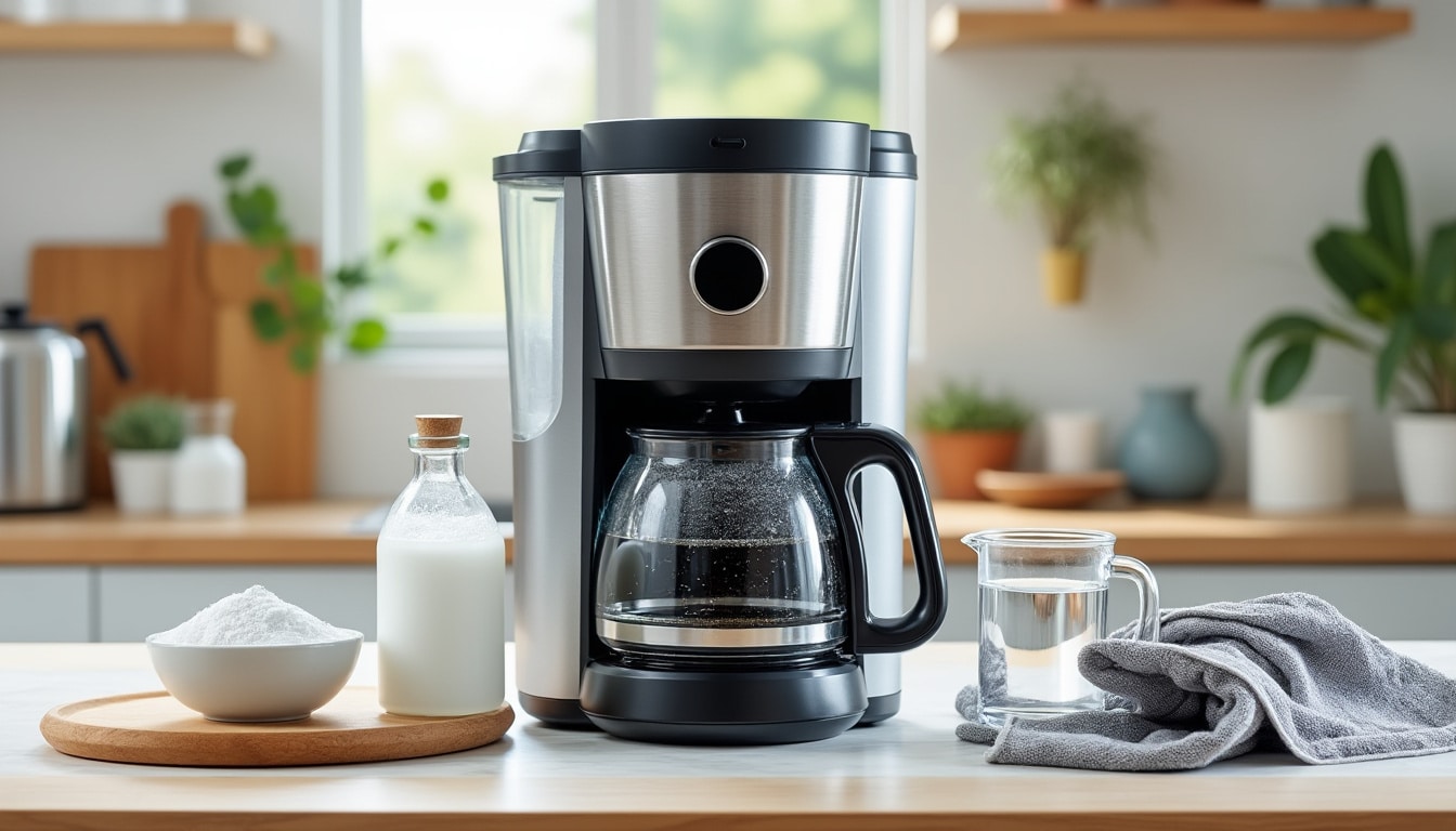 Détartrer sa cafetière : fréquence et produits adaptés