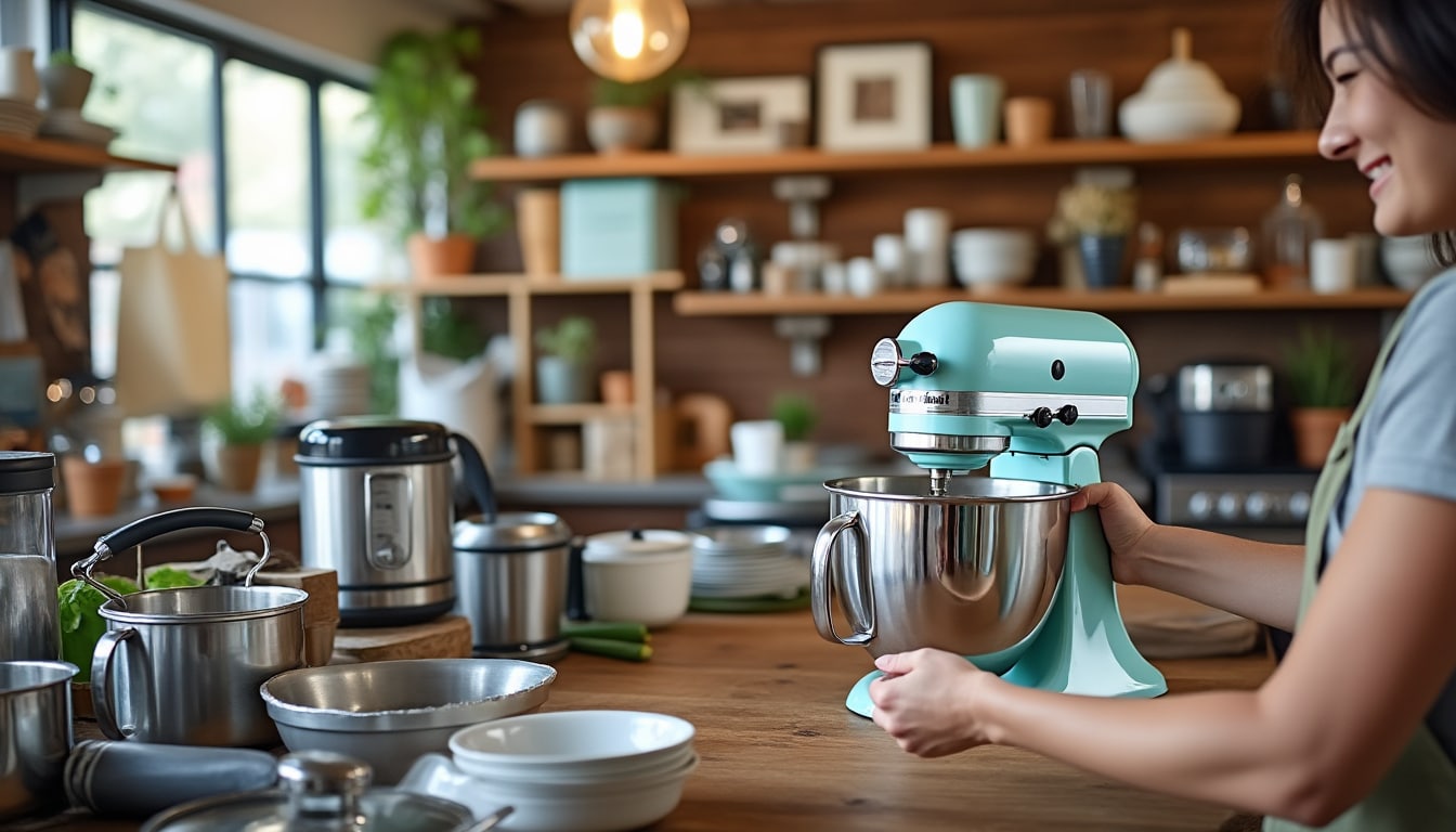 Donner ou revendre son matériel de cuisine : les bons circuits