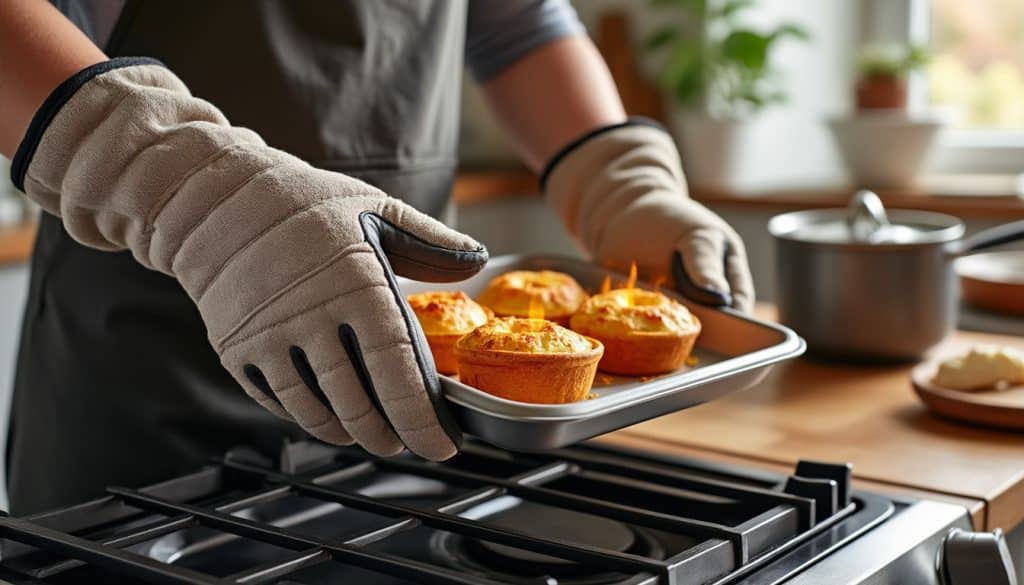 Gants et manique : ce qui protège réellement de la chaleur
