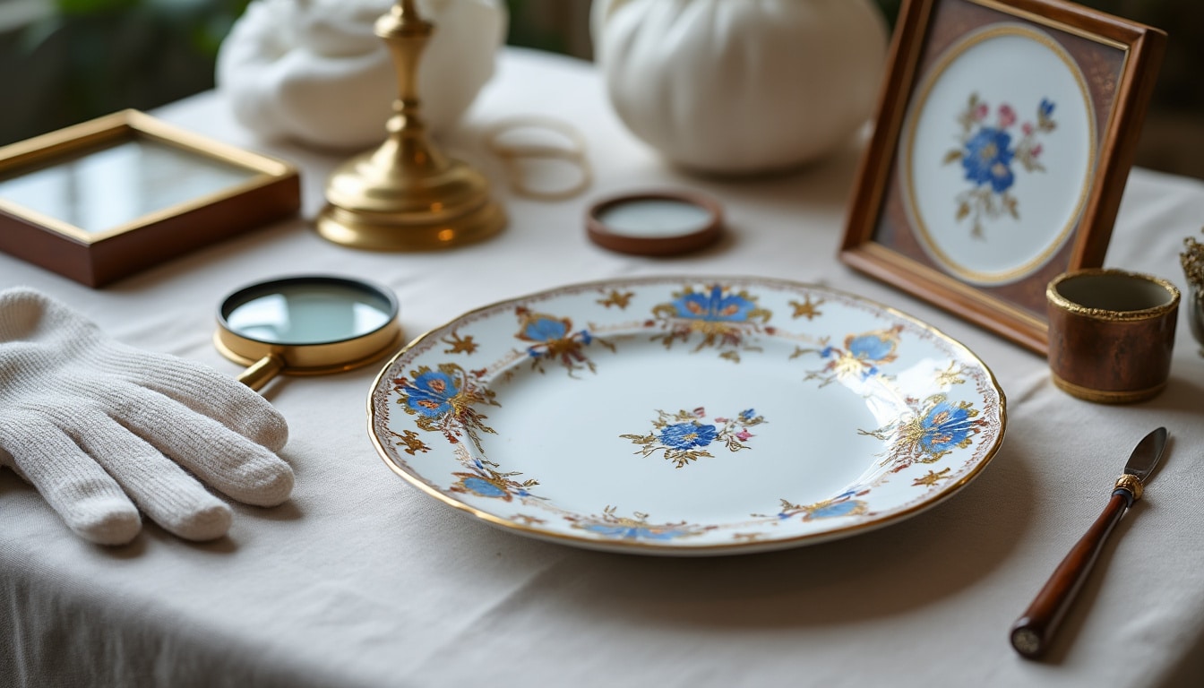 Prix assiette porcelaine de Limoges : ce que dit le cadre