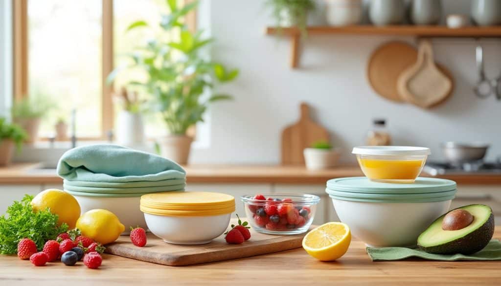 Remplacer le film alimentaire : les solutions réutilisables