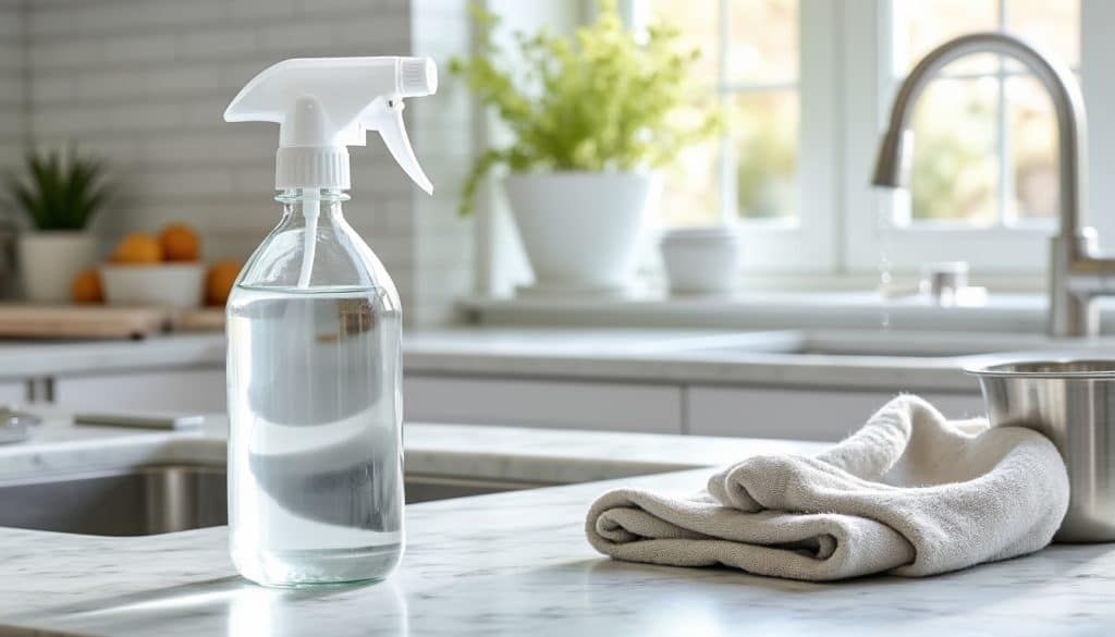 Vinaigre blanc en cuisine : ce qu&rsquo;il nettoie et ce qu&rsquo;il abîme